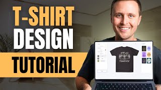 TShirt Design Tutorial For Beginners StepbyStep [upl. by Darrelle821]