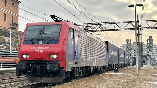 SBB Cargo 474 013 at Milano Lambrate [upl. by Hearn]