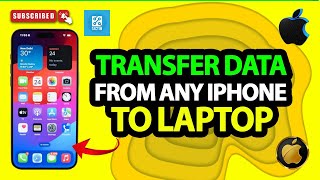 Transfer Data from ANY iPhone to Laptop 2024 [upl. by Geraldine]