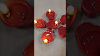 Water Led lightsMagic diya Meshoo unboxing youtubeshorts light diwali deepam meesho [upl. by Ardnak]