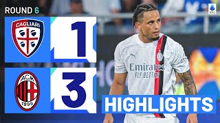 CagliariMilan 13  Okafor scores first in Rossoneri shirt Goals amp Highlights  Serie A 202324 [upl. by Ping]