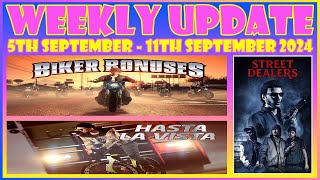 Everything Weekly Update 5th September  11th September 2024  GTA Online 5 [upl. by Acinhoj665]