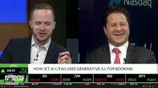 JetAI JTAI Founder amp Executive Chairman On AI In Private Aviation TD Ameritrade Network [upl. by Vargas]