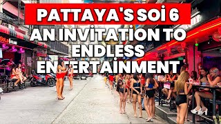 Pattayas Soi 6 An Invitation to Endless Entertainment [upl. by Neurath643]