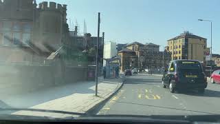 Driving in Glasgow  Squinty Bridge to Byres Road  August 2021 [upl. by Eciruam612]