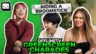 OFFLINETV PLAYS REVERSE CHARADES ft QTCinderella [upl. by Shuma]