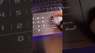 Hidden touchpad number pad [upl. by Adroj619]