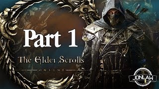 The Elder Scrolls Online Walkthrough Part 1 Imperial  Tamriel Unlimited Gameplay Review [upl. by Ymassej]