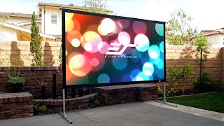 TOP 5 Best Projectors Screen With Stand  IndoorOutdoor [upl. by Maunsell]