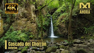 CASCADA DEL CHORRÓN VILLAMAYOR  PILOÑA  ASTURIAS A VISTA DE DRON [upl. by Byrn]