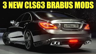 Assetto Corsa NEW 3 BRABUS MERCEDES CLS63 Mods [upl. by Merrick]