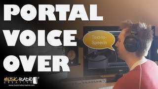 Portal Voice Over like an Android Voice or TexttoSpeech [upl. by Naimerej]