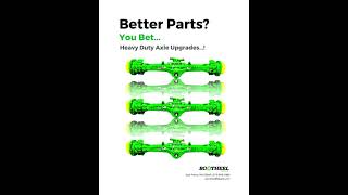 John Deere 5 Series MFWD Replacement and Upgrade Axles [upl. by Ahsikan]