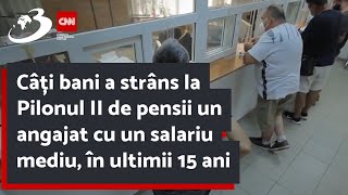 Câți bani a strâns la Pilonul II de pensii un angajat cu un salariu mediu în ultimii 15 ani [upl. by Ecnarolf]