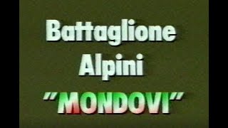 Giuramento Alpini 1° scaglione 1994  caserma Ignazio Vian a Cuneo batt Alpini Mondovì  Taurinense [upl. by Neeroc]