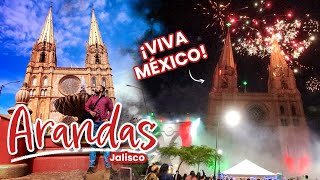 Fiestas PATRIAS 🇲🇽 en ARANDAS Jalisco [upl. by Ddarb]