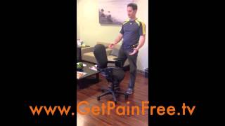 The Best Office Chair for Left or Right Side Lower Back Pain [upl. by Alleen799]