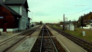 Mattigtalbahn  Führerstandsmitfahrt von Steindorf bStrasswalchen nach Braunau am Inn [upl. by Mariette]