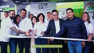 Video Inauguración Electrolineras en Buga y Cajamarca [upl. by Eninahpets642]