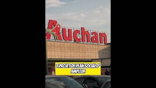 AUCHAN SUPPRIME 800 MILLARDS DE POSTES [upl. by Eniala]