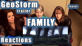 GeoStorm teaser trailer  FAMILY Reactions [upl. by Tabbatha]