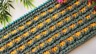 Fall 2024  Autumn Connections Creative Tunisian Crochet Pattern with Soft Fall Colors [upl. by Therron539]