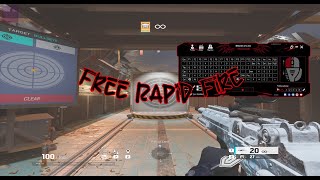 1 Free Rapid Fire ScriptMacro for Rainbow Six Siege Undetected 2024 [upl. by Siraval]