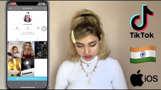 HOW TO USE TIKTOK IN INDIA 🇮🇳  iOS iPhone [upl. by Cavanagh684]