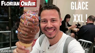 Une GLACE XXL trempée dans du CHOCOLAT  VLOG 413 [upl. by Hansel]