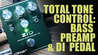 ZIO Analog Bass Preamp  DI Official Source Audio Demo [upl. by Otsirave342]