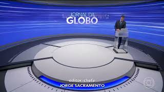 Encerramento do Jornal da Globo com Bruno Tavares 26102024 [upl. by Yhtur]