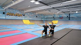 TRAMPOLIN CHALLENGE 2   Kelvin und Marvin [upl. by Flip900]