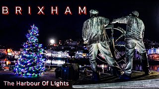 Brixham Harbour of Lights Devon Fishing Town Christmas [upl. by Yenahteb51]