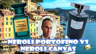 Tom Ford Neroli Portofino vs Neroli Canvas by Haramain Portfolio [upl. by Anelahs]