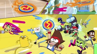 Teen Titans Go  Super Disc Duel 2 Cartoon Network Games [upl. by Wang685]