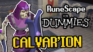 Calvarion EXTREMELY LOW RISK Guide 2024  LowMedHigh Level amp Budget Setup OSRS [upl. by Otilesoj]