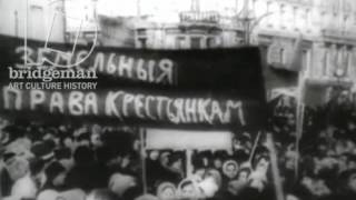 Clip of the Week  The Abdication of Tsar Nicholas II of Russia March 15th 1917 [upl. by Cirdet843]