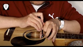 Truss Rod Adjustment on Maton Acoustic Guitar [upl. by Nodnrb]