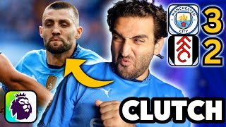 KOVAČIĆ YOU BEAUTIFUL MAN  Man City x Fulham Match Reaction [upl. by Aubry]