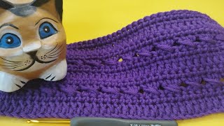 Super EASY amp FAST Crochet Pattern for Absolute Beginners 👌 Crochet Stitch for Baby Blanket amp Bag [upl. by Adnoma566]