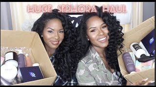 High End Curly Hair Products Haul Sephora VIB Sale [upl. by Aseefan]