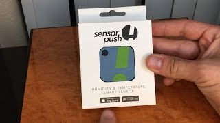 BEST HYGROMETER EVER  Sensor Push Review [upl. by Elfreda658]