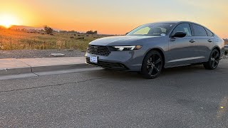 2024 Honda Accord Hybrid Sport L Urban Gray Pearl is this the best color on the New Accord [upl. by Katzen240]