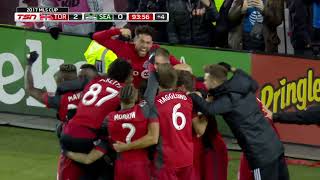 MLS Cup Victor Vazquez Goal  December 9 2017 [upl. by Ecidnac]