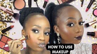 JINSI YA KUTUMIA VIFAA VYA MAKEUP HATUA KWA HATUA  Wanaoanza  Beginners [upl. by Kobe]