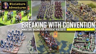 Breaking with convention Miniature Basing for Different Rulesets [upl. by Bradney]