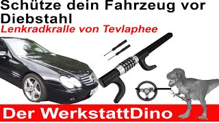 Schütze dein Auto vor Diebstahl Lenkradkralle Tevalphee [upl. by Salokkin277]