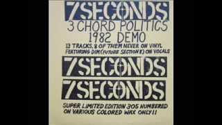 7 seconds 1981 3 Chord Politics Full Demo [upl. by Ijneb805]