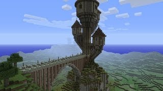 Minecraft Map Showcase Wizard Tower [upl. by Darooge]