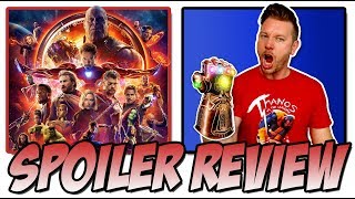 Avengers Infinity War  Spoiler Movie Review amp Discussion [upl. by Dnomsad850]